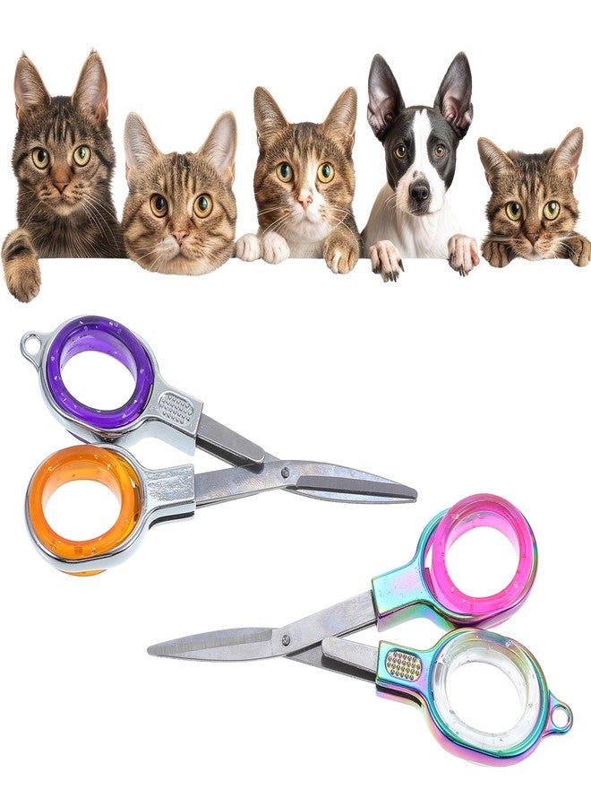 Guduling 16pcs Shear Finger Ring Inserts, Silicone Scissors Finger Ring, Multi-Color Scissor Thumb Insert Protection for Pet Grooming Scissors Accessories, Barber Grips, for Trimming Dog Hair - Image 5